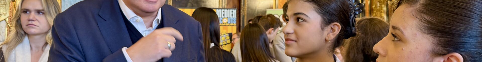 Raise your Voice! Senatsempfang für junge Stimmen